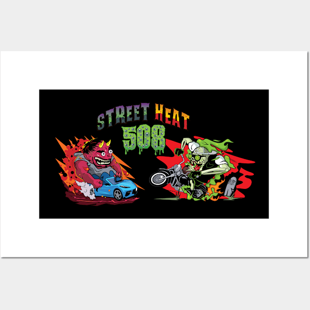 Street Heat 508 Monster Wall Art by C.S.P Designs 